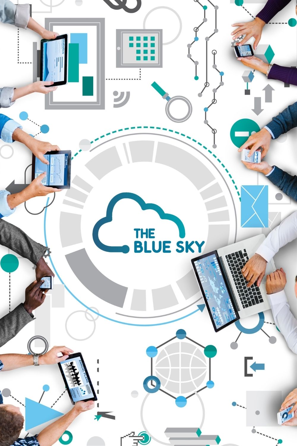 banner institucinal blue sky